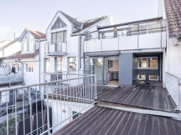 3-Zimmer-Altbauwohnung in der Ravensburger Innenstadt mit großer Dachterrasse